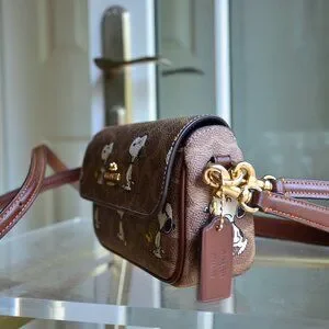 Coach | Bags | Coach X Peanuts Cbj73 Hailey Flap Bag In